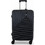 Rain RB80144 Βαλίτσα Μεσαία 67x45x27cm με 4 Ρόδες Μαύρη
