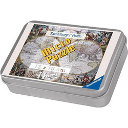 Puzzle Ravensburger Micro Παγκόσμιοι Χάρτες 204 Κομμάτια