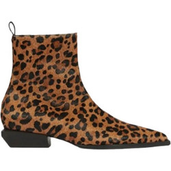 Schutz Γυναικεία Μποτάκια Cowgirl Suede Ταμπά με Χοντρό Χαμηλό Τακούνι S2233900030001
