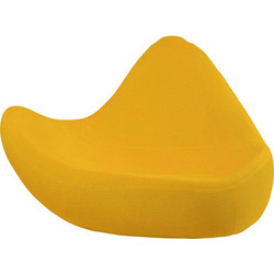 Kare Design Πολυθρόνα Κίτρινη Glow Wave 40893