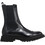 Alexander McQueen Ανδρικά Chelsea Μποτάκια Δερμάτινα Μαύρα 708175WIC62-1000