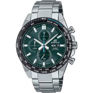 Casio Ανδρικό Ρολόι Χρονογράφος με Ασημί Μεταλλικό Μπρασελέ EFR-574DB-3AV Casio Ανδρικό Ρολόι Χρονογράφος με Ασημί Μεταλλικό Μπρασελέ EFR-574DB-3AV