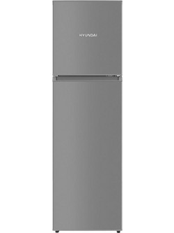 Hyundai Electrics HRD25S-2250S Δίπορτο Ψυγείο 157lt Υ147.8xΠ44.4xΒ49.6cm Inox