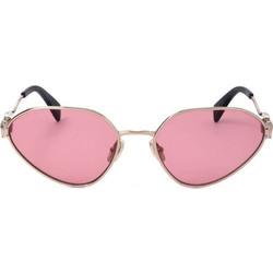 Lanvin LNV115S 724 Γυναικεία Γυαλιά Ηλίου Cat Eye Μεταλλικά Χρυσά με Ροζ Φακό