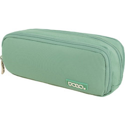 Polo Tres Κασετίνα Βαρελάκι με 3 Θήκες Πράσινο Mint 937017-6800