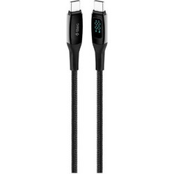 Ttec AlumiCable LED USB-C to USB-C 100W 1.5m Black