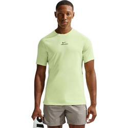 Nike Pro Training Ανδρικό Αθλητικό T-Shirt Lime HV0409-360