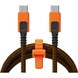 Xtorm CXX2006 Braided USB-C to USB-C 100W 1.5m Black Orange