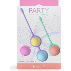 Party Color Toys Boly Σετ Κολπικές Μπάλες Πολύχρωμες 3τμχ