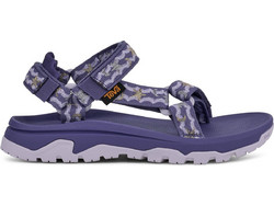 Teva Hurricane Παιδικά Πέδιλα Ανατομικά Μωβ 1177430C-SRPL