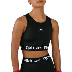 Reebok Αθλητικό Μπουστάκι με Μέτρια Στήριξη Μαύρο 100254359