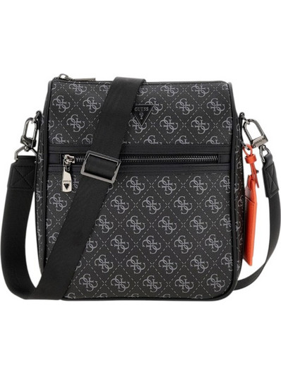 Guess Milano Ανδρική Τσάντα Ώμου / Χιαστί Μαύρη HMMILOP5417-DAB