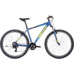 Ideal Trial Mountain Bike 29" Αλουμινίου με 21 Ταχύτητες Μπλε Κίτρινο