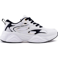 Ferre Γυναικεία Sneakers Flatforms Λευκά F130
