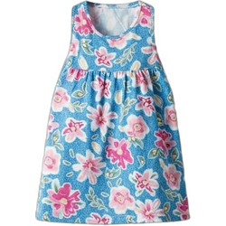 NEK Παιδικό Φόρεμα Floral Γαλάζιο Ροζ 34326