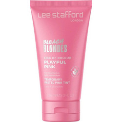 Lee Stafford Bleach Blondes Kiss of Colour Playful Pink Κρέμα Μαλλιών για Επανόρθωση 150ml