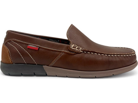 Luisetti Ανδρικά Μοκασίνια Loafers Δερμάτινα Καφέ 29300NA