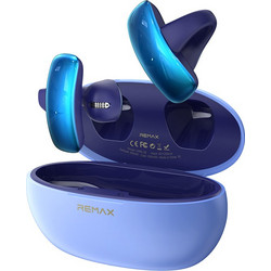 Remax OWS-02 Ακουστικά Bluetooth Open Ear Ανθεκτικά στο Νερό Blue