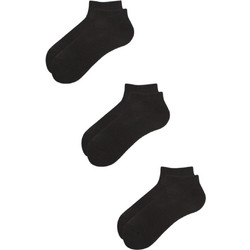 Dimisocks Ανδρικές Κάλτσες Κοντές Μαύρες 3Pack DSECO3-4
