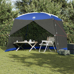 vidaXL Τέντα Παραλίας Μπλε 380x380x218cm 4100688
