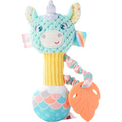 Jollybaby Unicorn Υφασμάτινη Κουδουνίστρα Πίεσης για Νεογέννητα