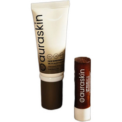 Auraskin Face Sunscreen Espresso SPF50 30ml + Espresso Lip Balm SPF15 4.5gr