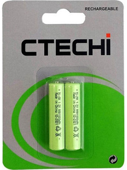 Ctechi Rechargeable AAA 1000mAh 2τμχ