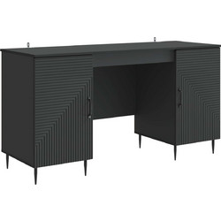 vidaXL Γραφείο Υπολογιστή Ξύλινο 142.5x50x75cm 3414604