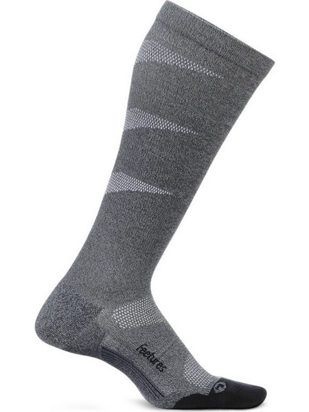 Feetures Ανδρικές Κάλτσες Ψηλές με Σχέδια Γκρι PC60251