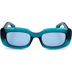 Lanvin LNV629S 424 Γυναικεία Γυαλιά Ηλίου Ορθογώνια Κοκάλινα Μπλε με Μπλε Φακό