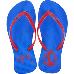 Elenross Γυναικείες Σαγιονάρες Royal Blue Κόκκινες SA63440W