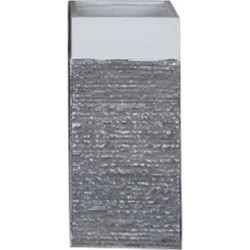 Woodwell Γλάστρα Τετράγωνη Τσιμεντένια Γκρι 20x20x50cm Ε6309,Α
