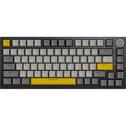 Ajazz AK820 Μηχανικό Gaming Πληκτρολόγιο TenKeyLess RGB Grey
