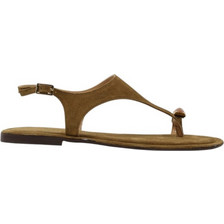 Fardoulis Γυναικεία Σανδάλια Suede Μπεζ 167-02