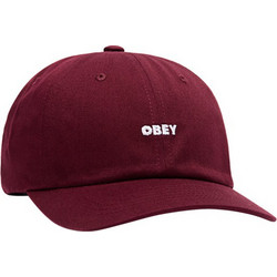 Obey Γυναικείο Καπέλο Jockey Υφασμάτινο Μπορντό 1562331OS