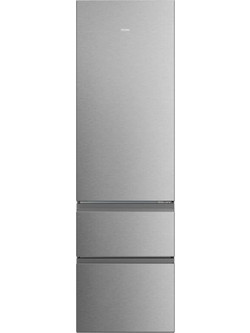Haier HTR3620ENMG Ψυγειοκαταψύκτης 414lt Full No Frost Υ200xΠ60xΒ65cm Inox