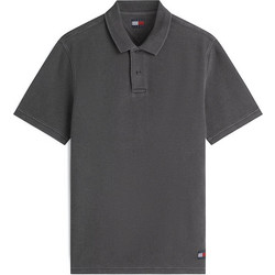 Tommy Jeans Ανδρική Μπλούζα Polo Κοντομάνικη Ανθρακί DM0DM23408-BDS
