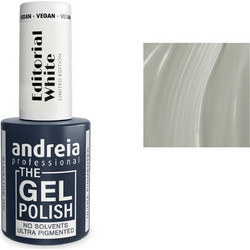 Andreia Editorial White Collection EW2 Ημιμόνιμο Βερνίκι Νυχιών 10.5ml