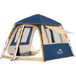 Solart Αυτόματη Σκηνή Camping Ιγκλού 3 Ατόμων Καλοκαιρινή 330x220x185cm 1668