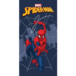 Borea Spider-Man Παιδική Πετσέτα Θαλάσσης Microfiber Navy Μπλε 70x140cm 034694052120