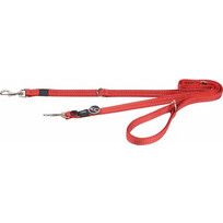 Rogz Utility Multi Λουρί Σκύλου Πολλαπλών Σημείων 1.8m x 16mm Κόκκινο
