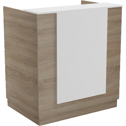 HomeMarkt Karmen Γραφείο Reception Ξύλινο 100x70x110cm HM2155.01