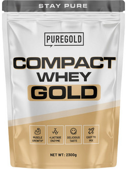 Pure Gold Compact Whey Gold Triple Chocolate Πρωτεΐνη Ορού Γάλακτος Γράμμωσης 2.3kg