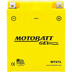 Motobatt Μπαταρία Μοτοσυκλέτας MTX7L 105A 7Ah