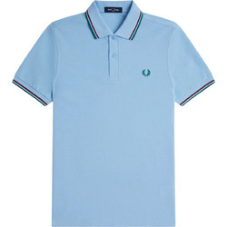 Fred Perry Ανδρική Μπλούζα Polo Κοντομάνικη Μπλε M3600-Z55