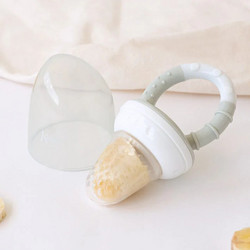 Kiokids Τροφοδότης Σιλικόνης 6m+ Γκρι 5396