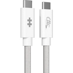 Targus HD6500WHGL Braided USB-C to USB-C 240W 1.2m White