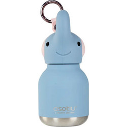 Asobu Mini Bestie Elephant Παιδικό Παγούρι Θερμός Ανοξείδωτο BPA Free Γαλάζιο 200ml