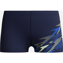 Speedo Medley Logo Αθλητικό Παιδικό Μαγιό Boxer για Αγόρι Navy Μπλε Royal Blue 812410-003J