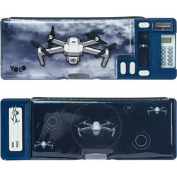 Yolo Drone Retro Κασετίνα Μπλε 10151